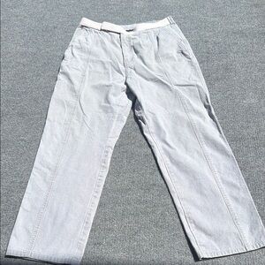 Vintage Zeppelin Pants Mens 34x28 MC Hammer Style 90s Grey